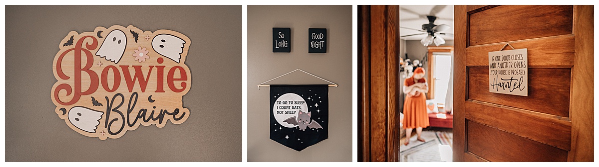 Halloween Themed Baby Room, Meg Mosher Photography