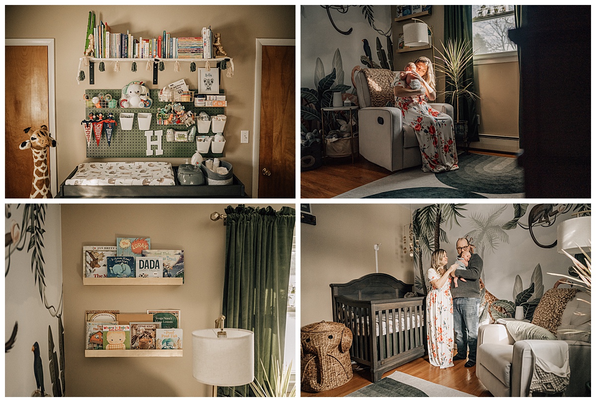 Nursery photographed by Meg Mosher Photography